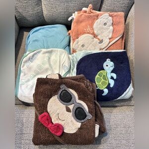 Bundle of Gently Used Infant/Baby Bath Towels